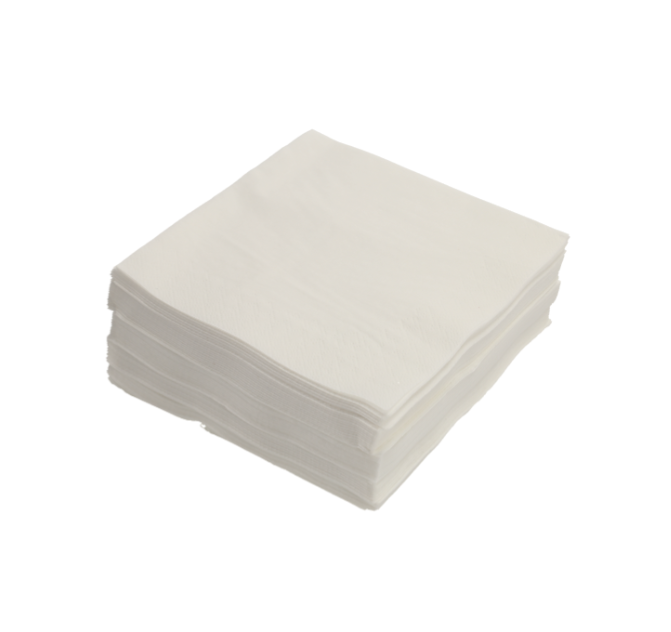 Papstar Serviettes - Blanc