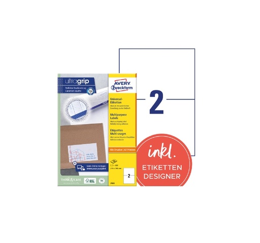 [268036550] Etiquettes universelles AVERY® 2