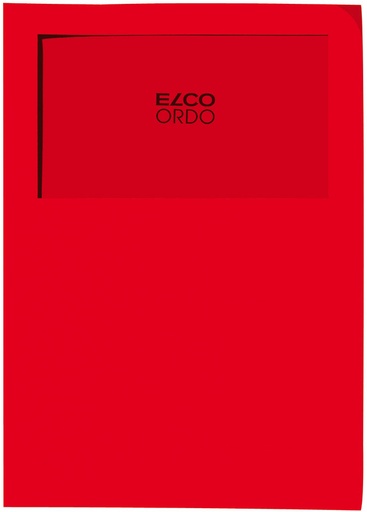[129469092] Chemise de classement ELCO - rouge
