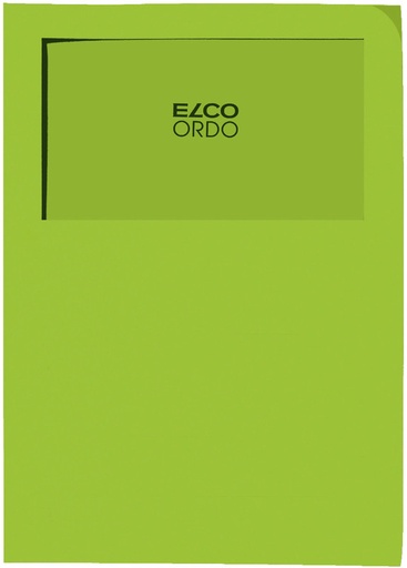 [129469062] Chemise de classement ELCO - vert foncé