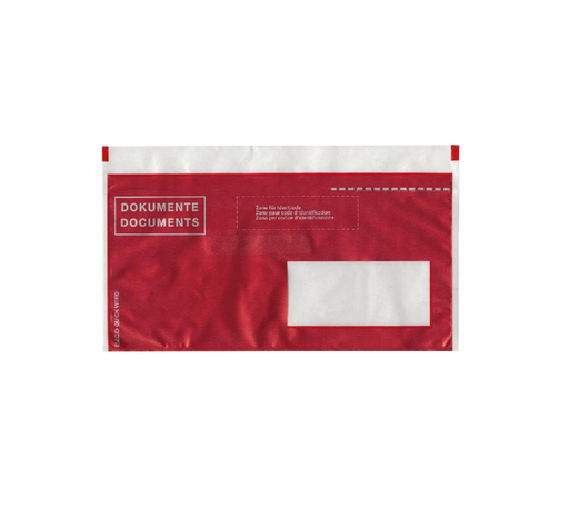 [387902380] Enveloppes-pochettes - Doc. rouge